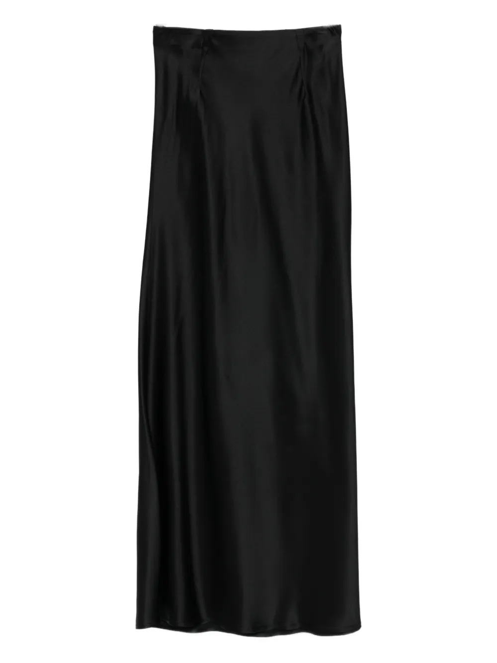 Frenken Base Flowy Seam Skirt In Black