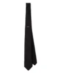 Prada silk tie - Black