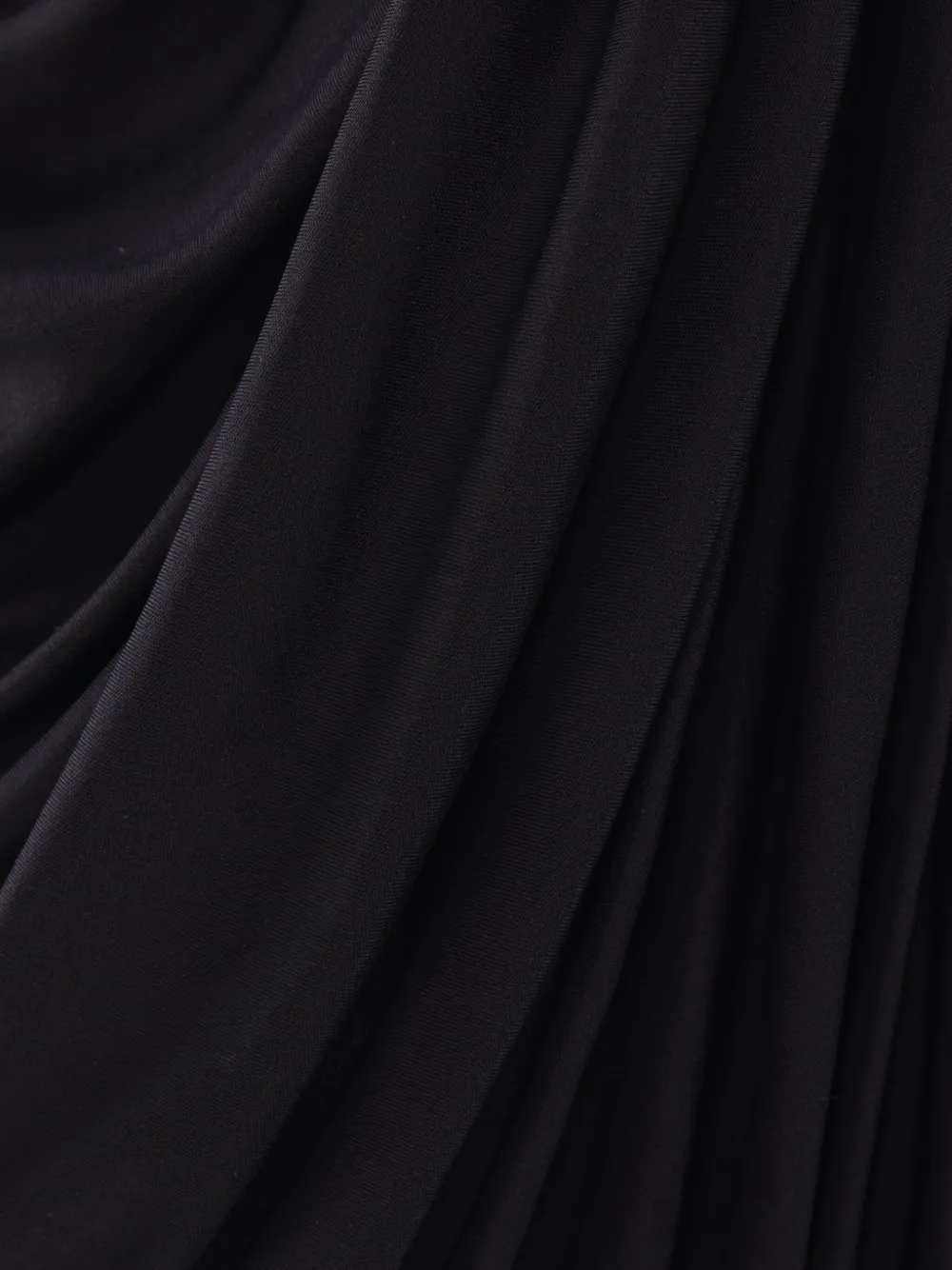 LOEWE draped halterneck dress Zwart