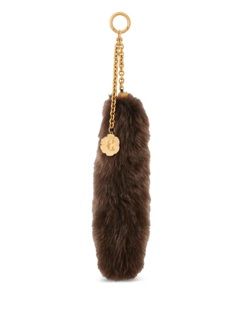Chloé tail-charm keyring