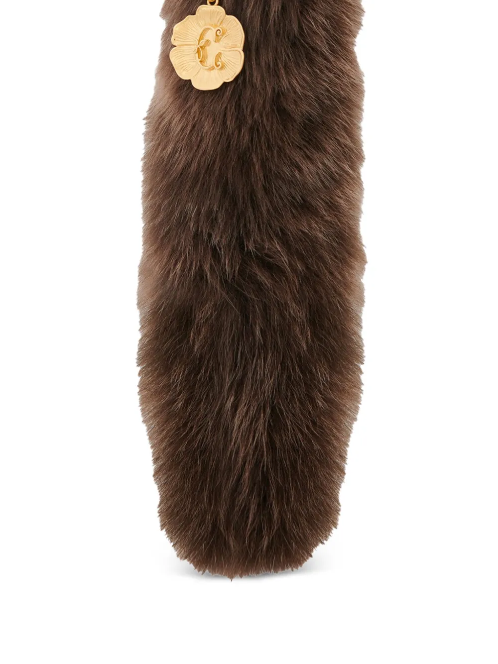 Chloé Sleutelhanger met bedel Bruin