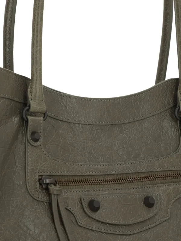 Balenciaga Medium Le City Tote Bag | Green | FARFETCH
