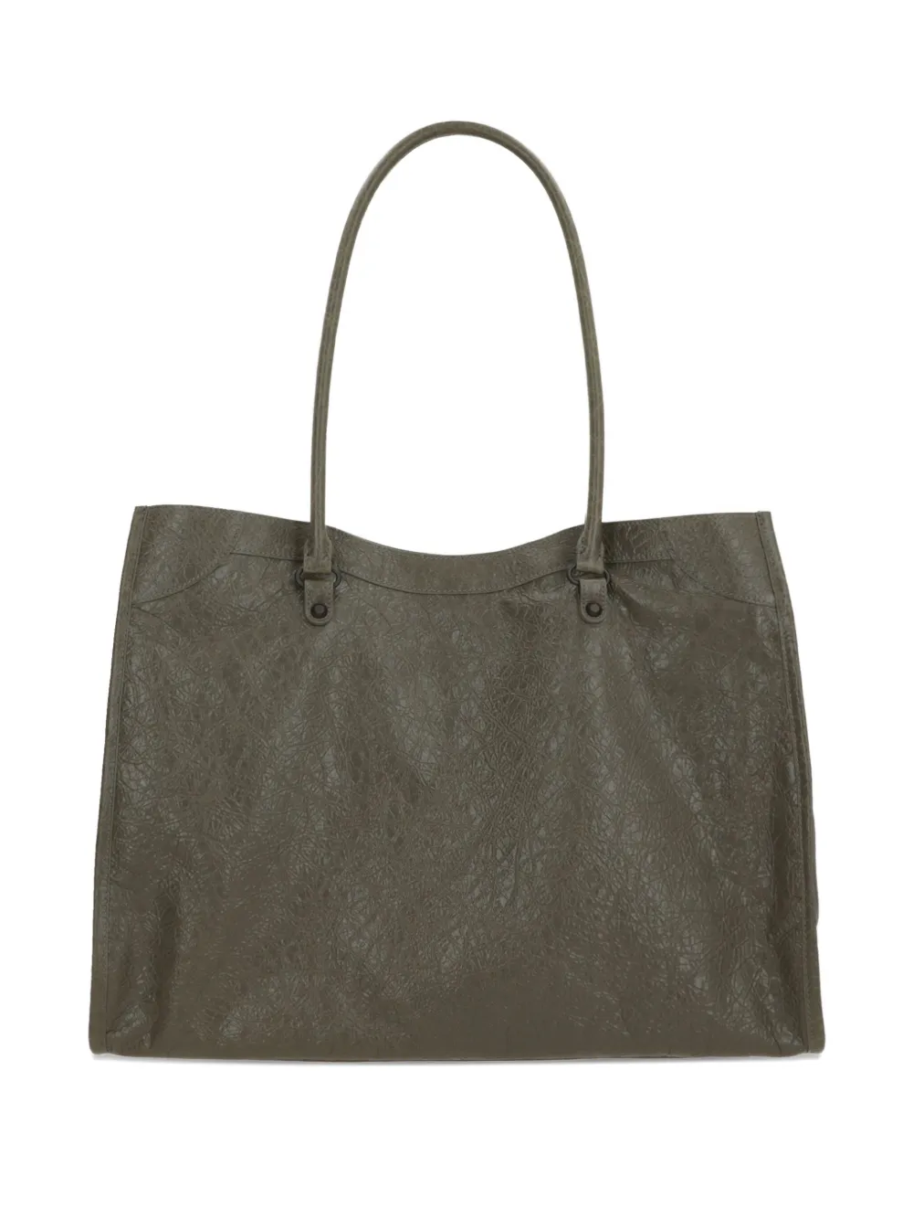 Balenciaga medium Le City tote bag - Groen