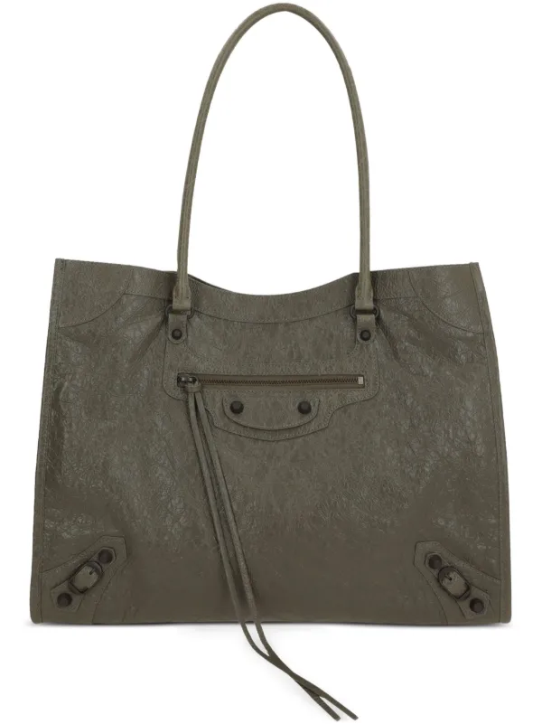 Balenciaga Borsa Tote Le City Media Verde FARFETCH IT