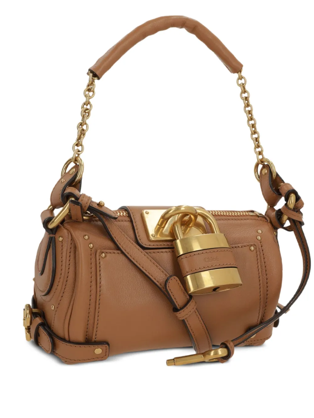 Chloé small Paddington leather tote bag | Brown | Image 1
