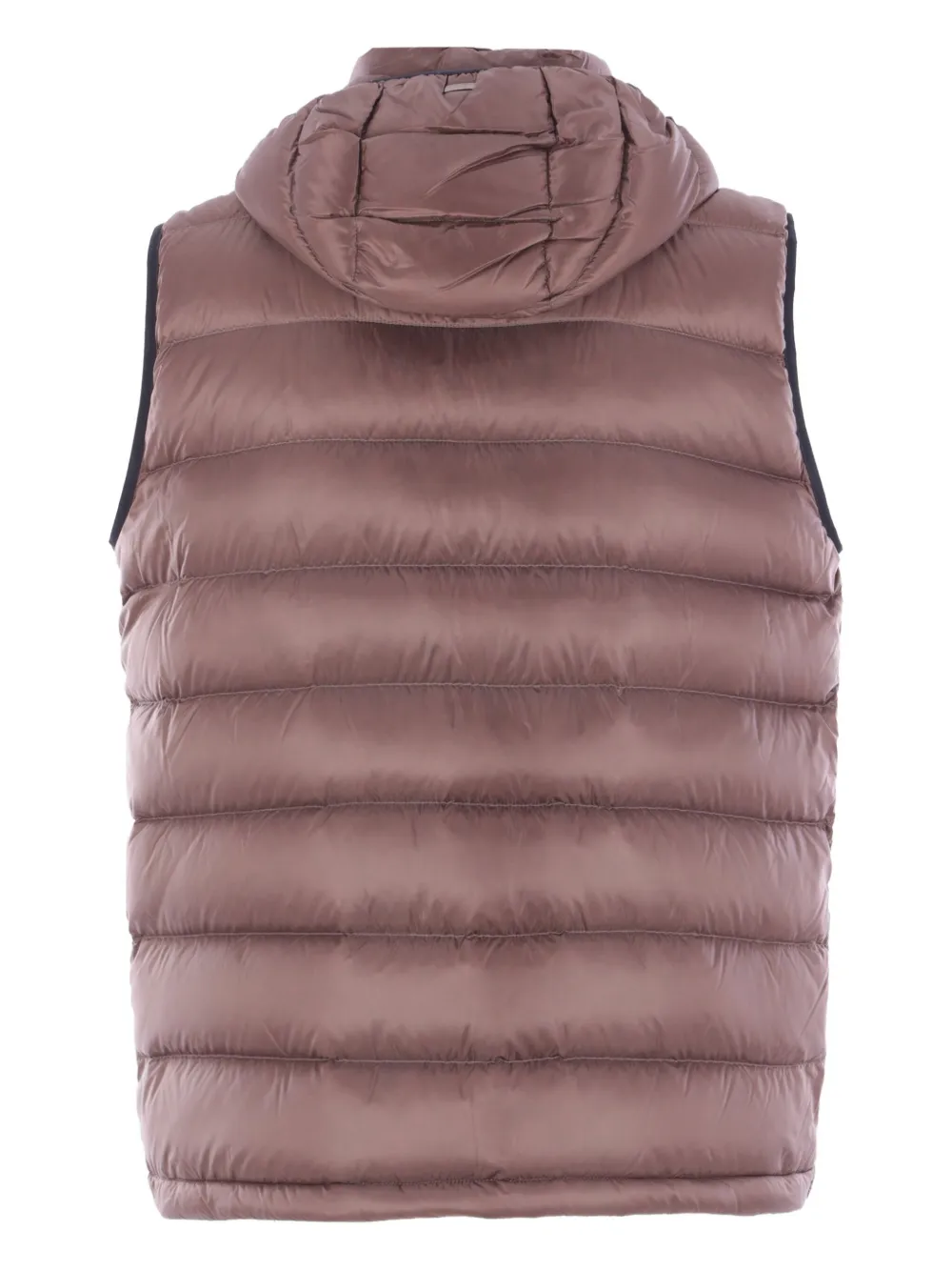 Herno Bodywarmer met capuchon Bruin
