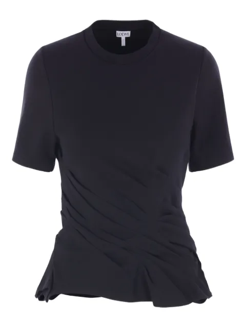 LOEWE draped short-sleeve T-shirt