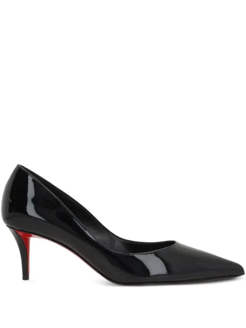 Christian Louboutin Miss Z 60MM leather pointed-toe pumps