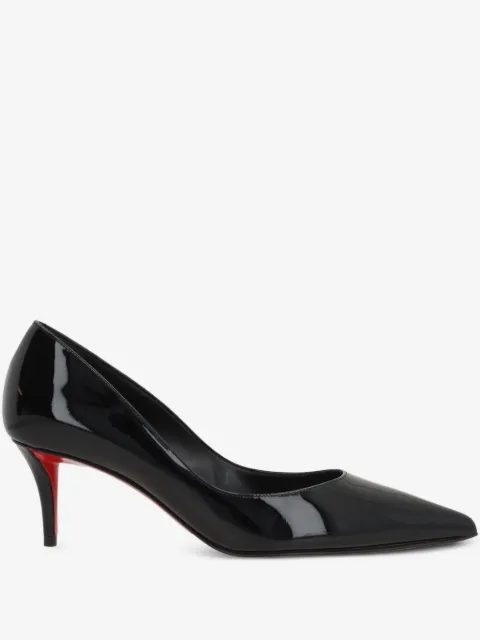 Christian Louboutin Miss Z leather pointed-toe pumps