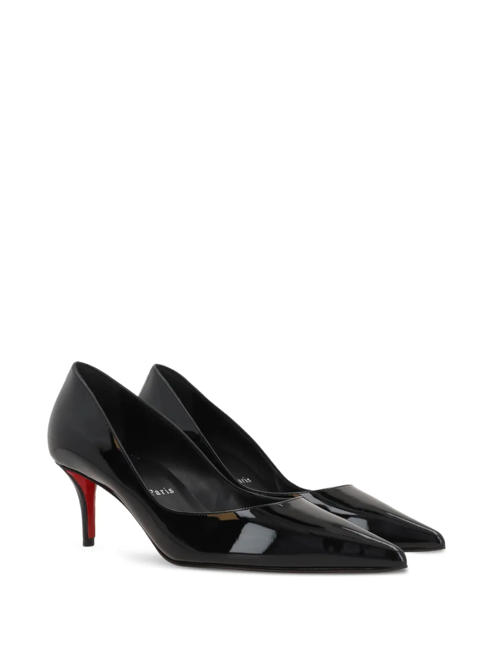 Christian Louboutin حذاء 'ميس Z' جلد بمقدمة مدببة وكعب 60 ملم | أحذية مفتوحة بكعب | Image 2