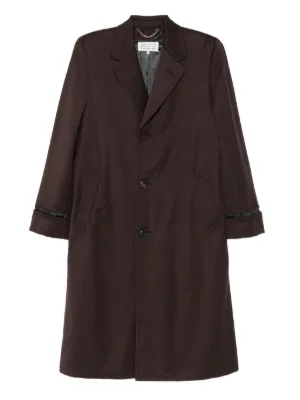 【マルジェラ】ダークグリーン チェスターコート ロング Maison Margiela（旧Maison Martin Margiela） - MM6 Maison