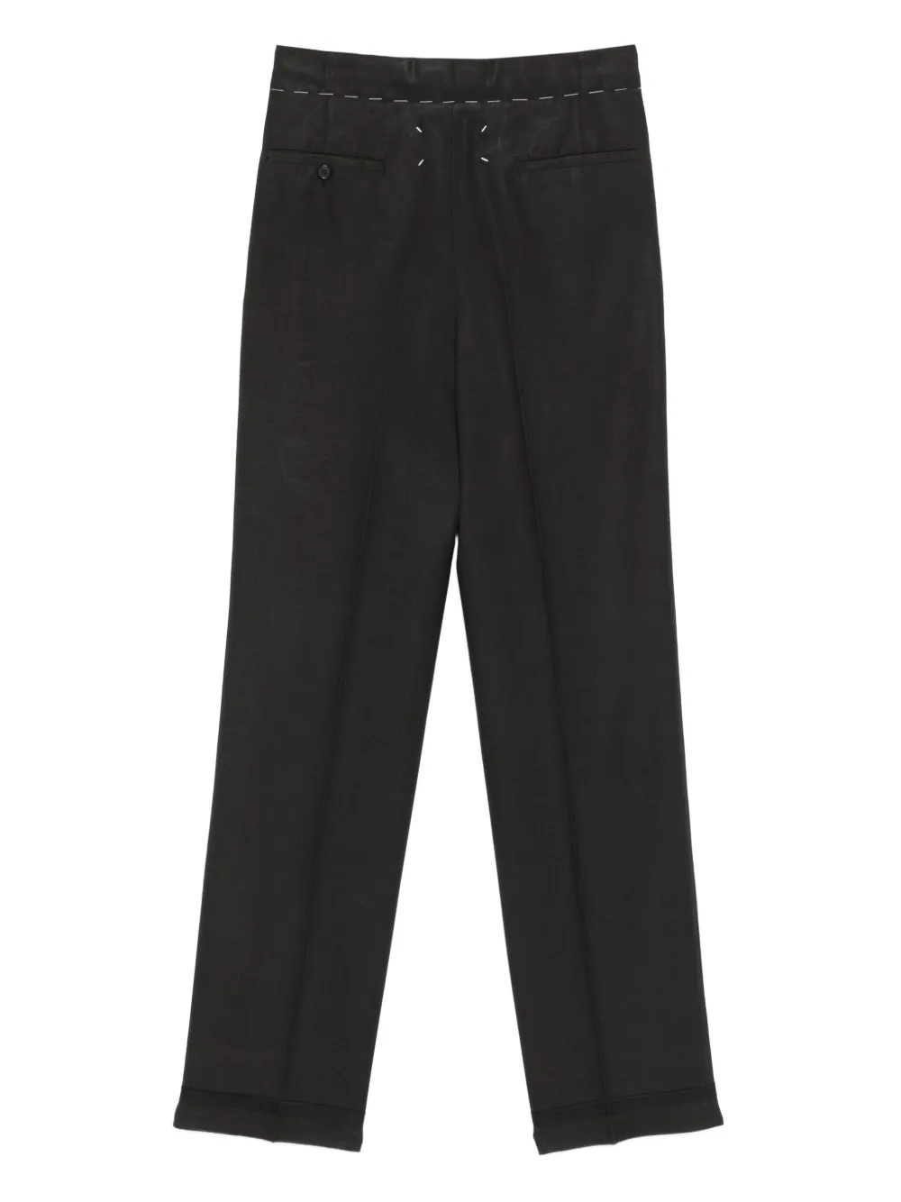 Maison Margiela Broek met trekkoordtaille - Bruin