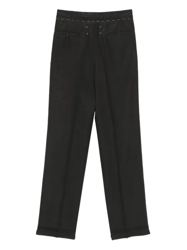 Maison Margiela ドローストリング パンツ | ブラウン | FARFETCH JP