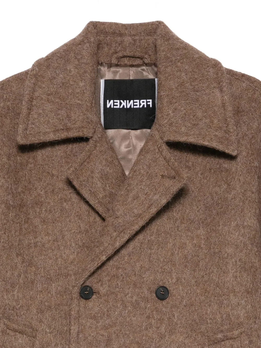 Water Men's Double-Breasted Coat