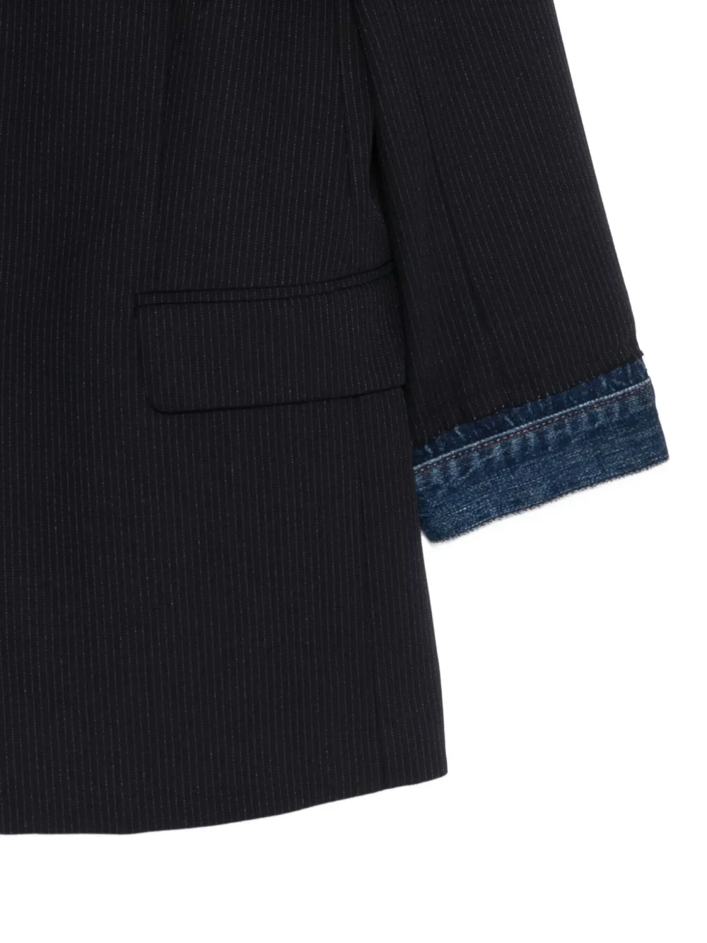 Devotion Pinstripe Blazer Jacket