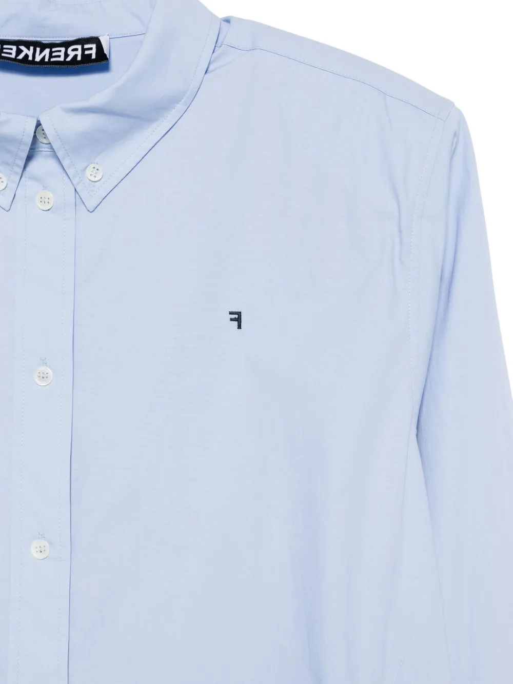 Frenken Button-down Shirt In Blue