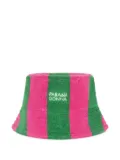 PARAMIDONNA Kids striped bucket hat - Pink