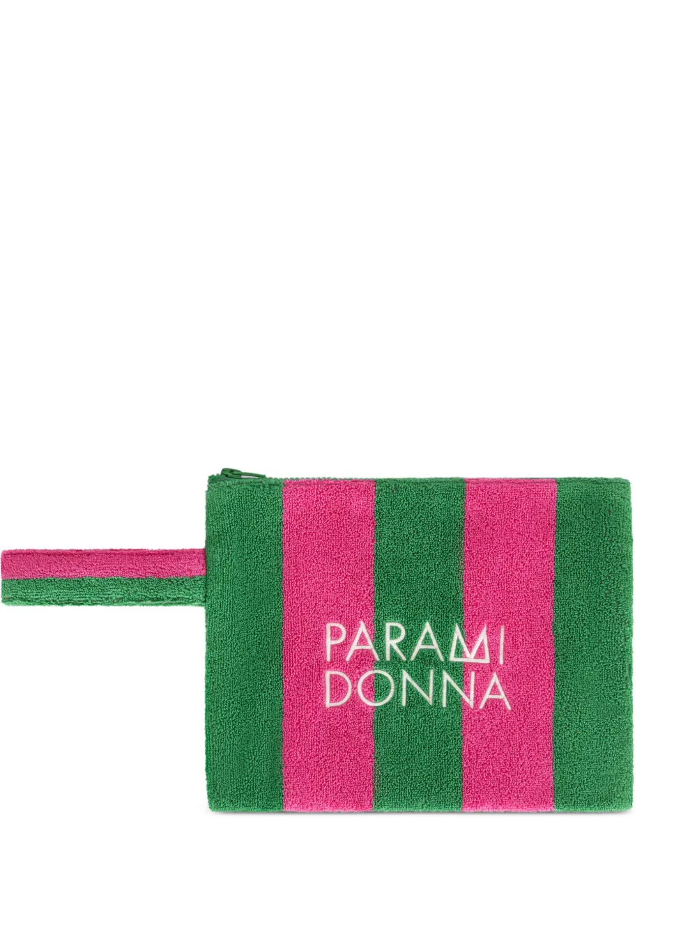 PARAMIDONNA striped clutch bag | Pink | Image 1