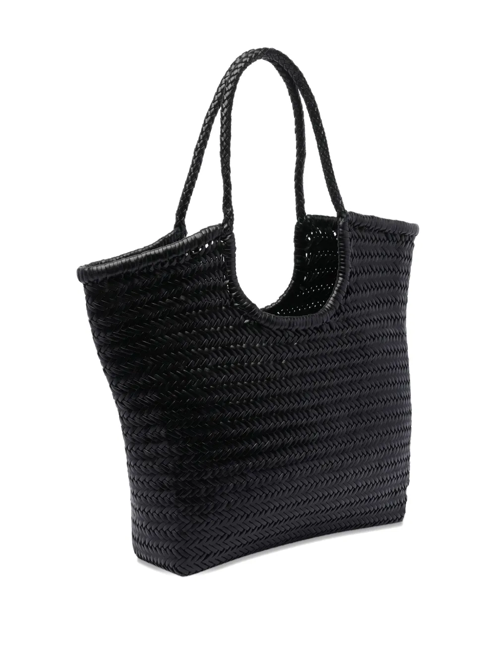 DRAGON DIFFUSION Geweven shopper Zwart