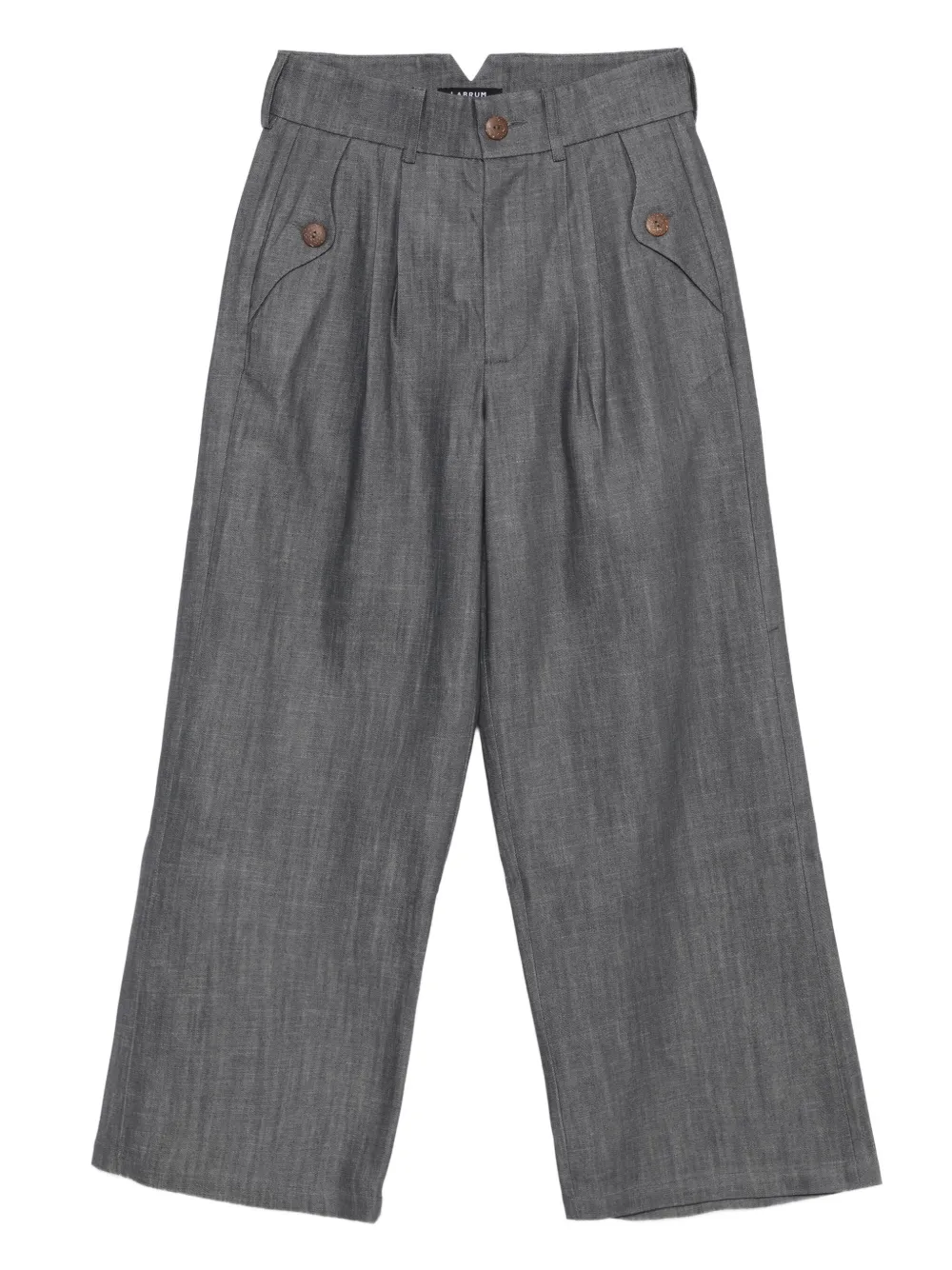 Labrum London pleated pocket pants | Grey | Image 1