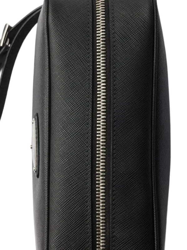Prada Saffiano Pouch | Black | FARFETCH