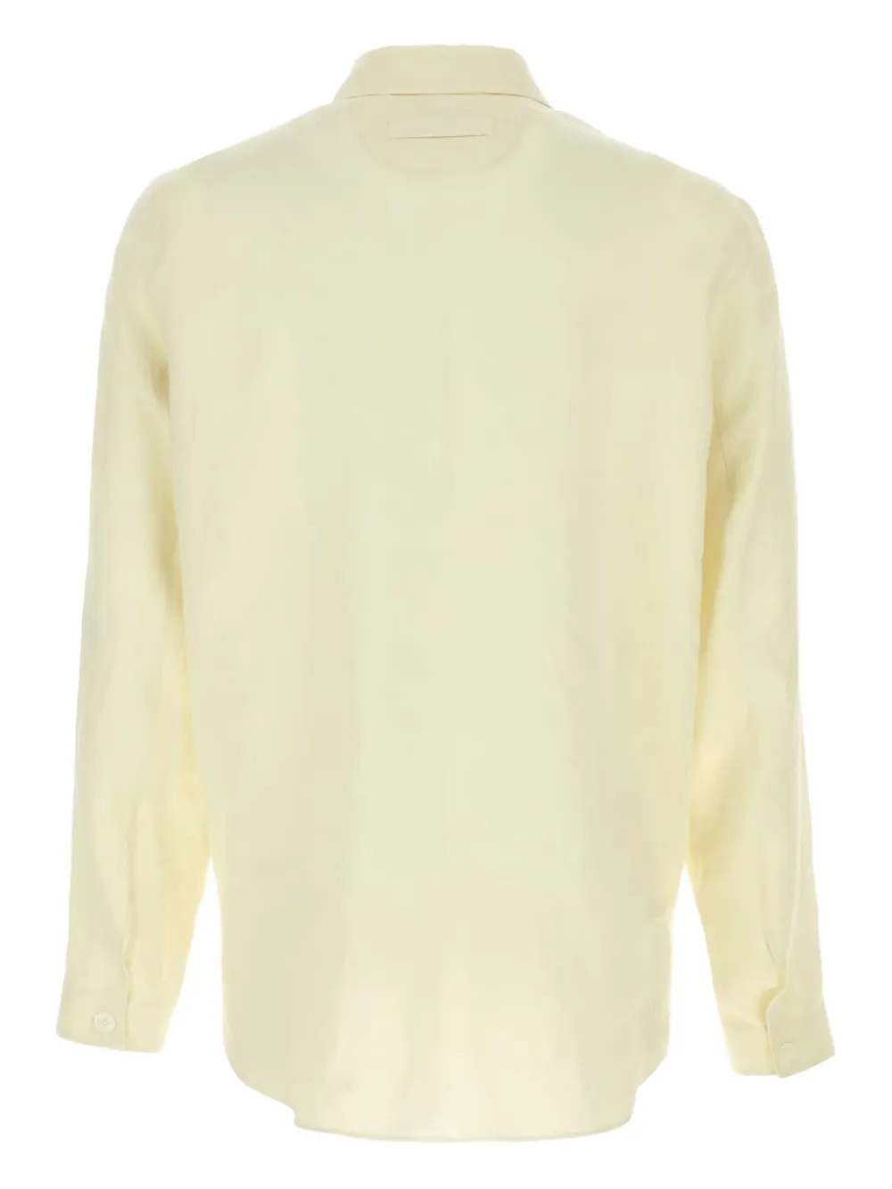 Shop Zegna Linen Shirt