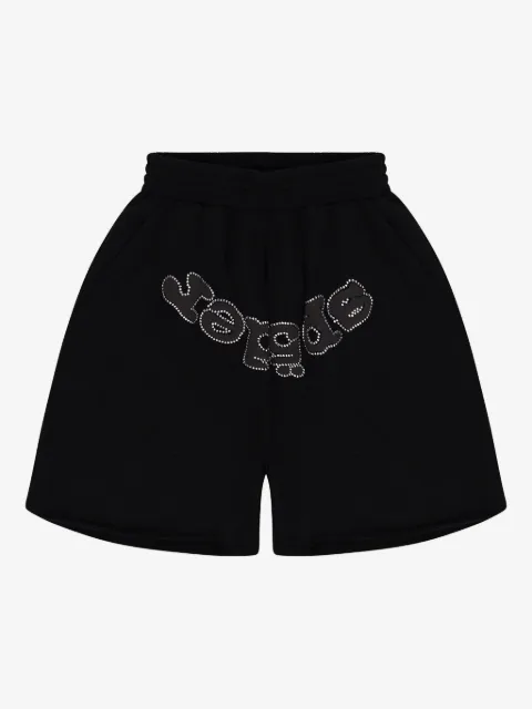 SP5DER OG Web V2 Rhinestone shorts