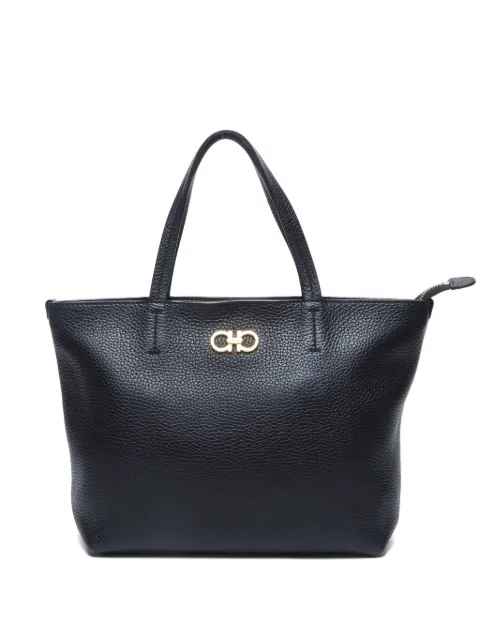 Ferragamo Pre-Owned 2000-2020s Gancini leather tote bag