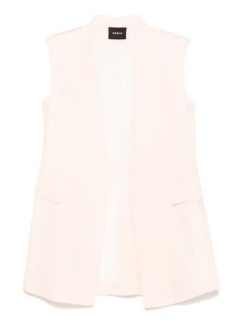 Akris sheer silk gilet