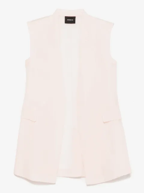 Akris sheer silk gilet