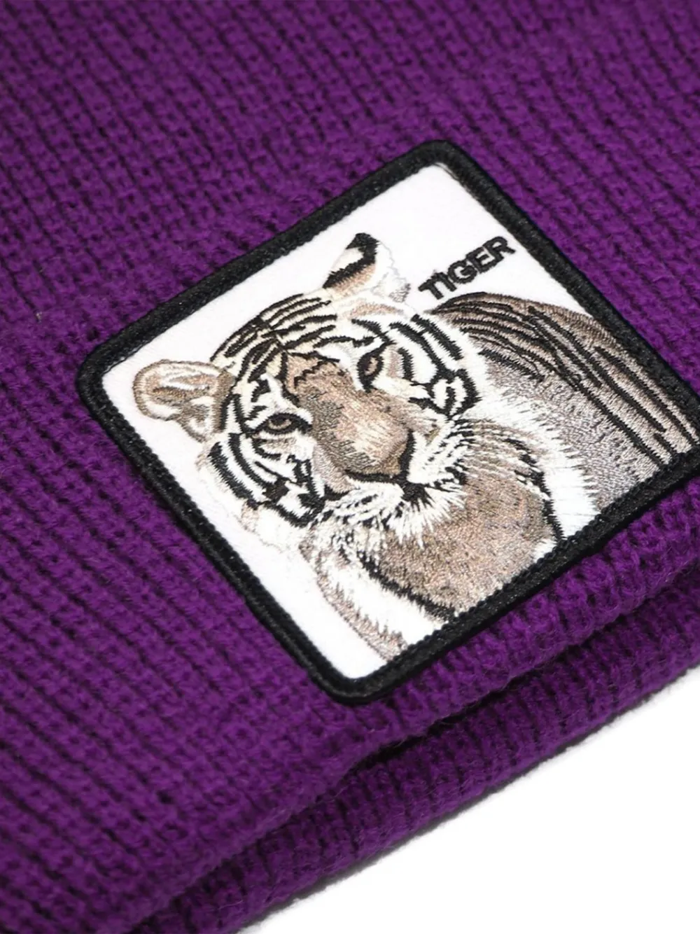 GOORIN BROS Tiger-patch knitted beanie | Men | Image 2