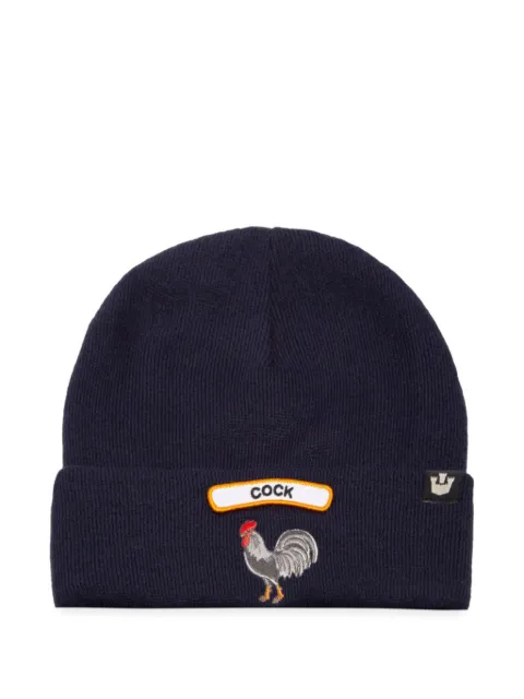 GOORIN BROS embroidered-rooster beanie