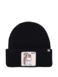 GOORIN BROS patch-detail beanie - Black
