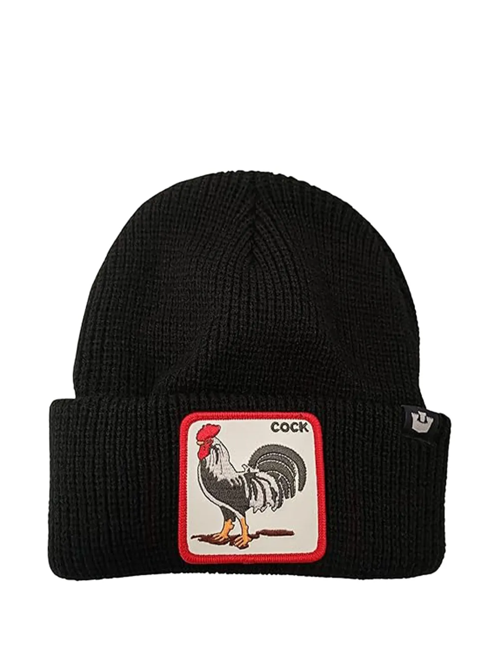 GOORIN BROS patch-embellished beanie | Black | Image 1