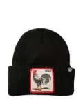 GOORIN BROS patch-embellished beanie - Black