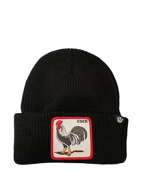 GOORIN BROS patch-embellished beanie