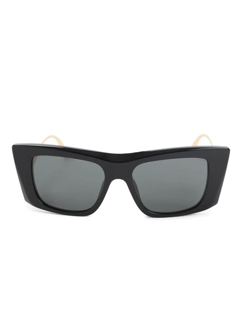 Dolce & Gabbana Eyewear logo-plaque square sunglasses Grijs