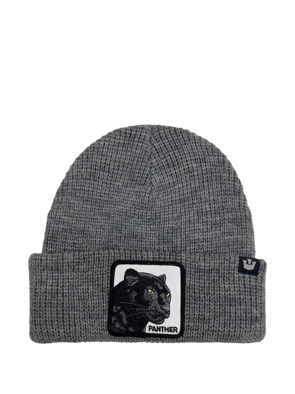 GOORIN BROS panther-patch beanie | Grey | Image 1
