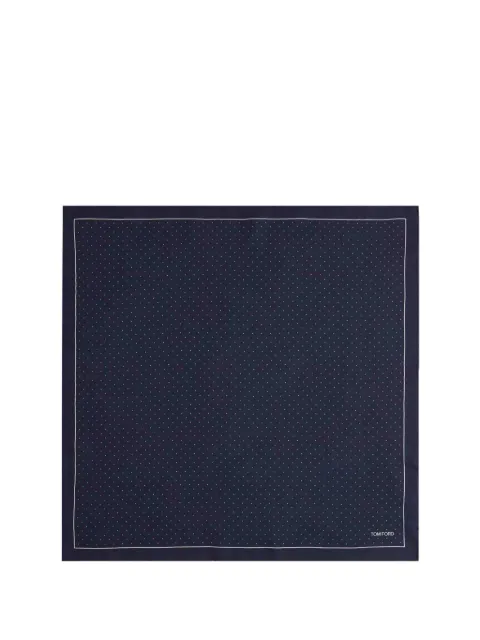 TOM FORD polka-dot scarf