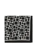 TOM FORD geometric-print scarf - Black