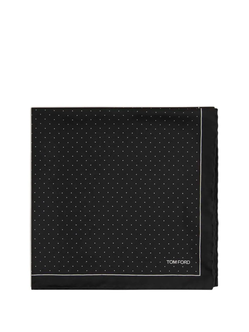 TOM FORD polka-dot scarf | Black | Image 1
