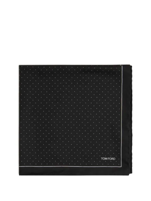 TOM FORD polka-dot scarf