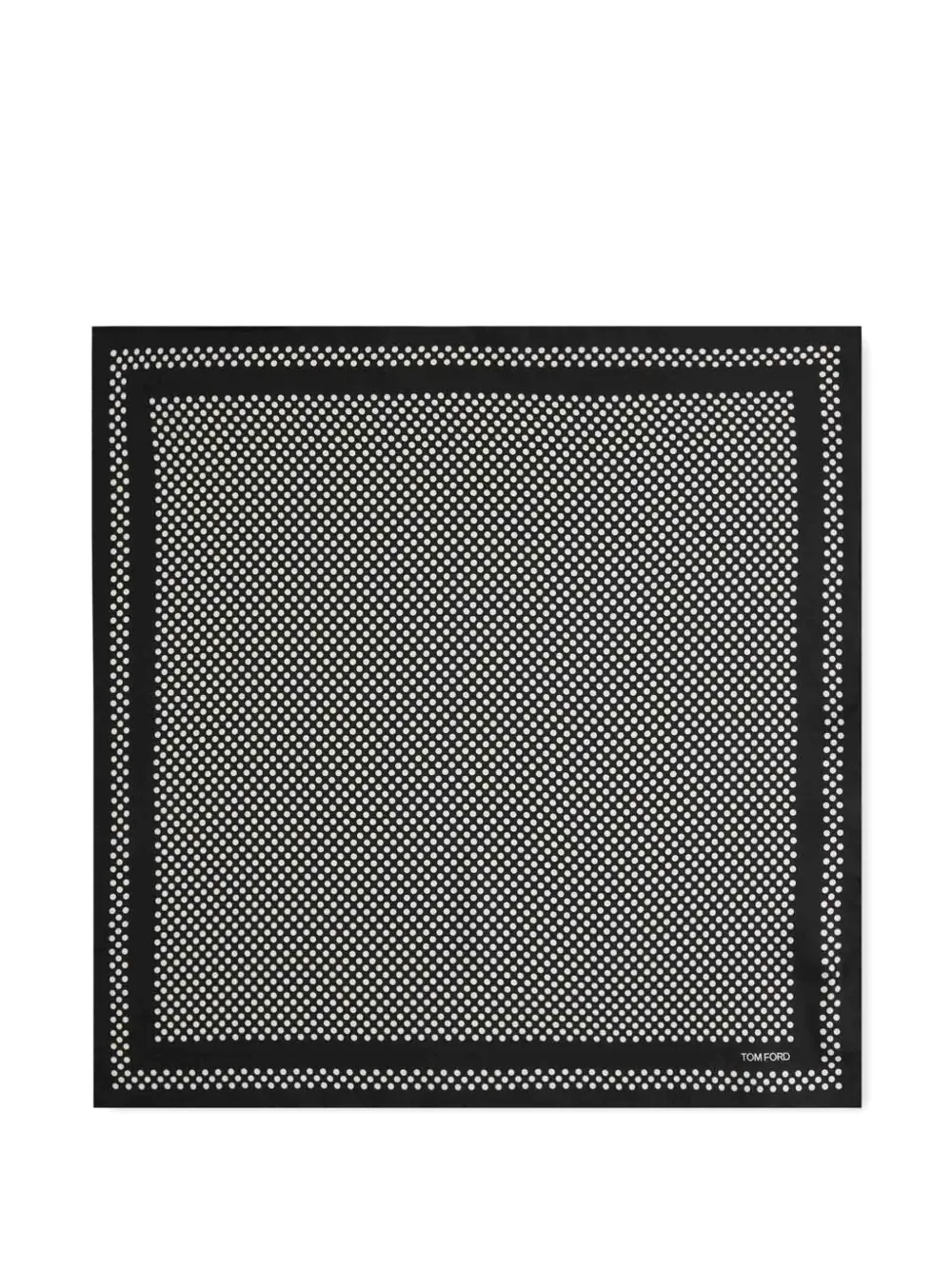TOM FORD silk scarf - Zwart
