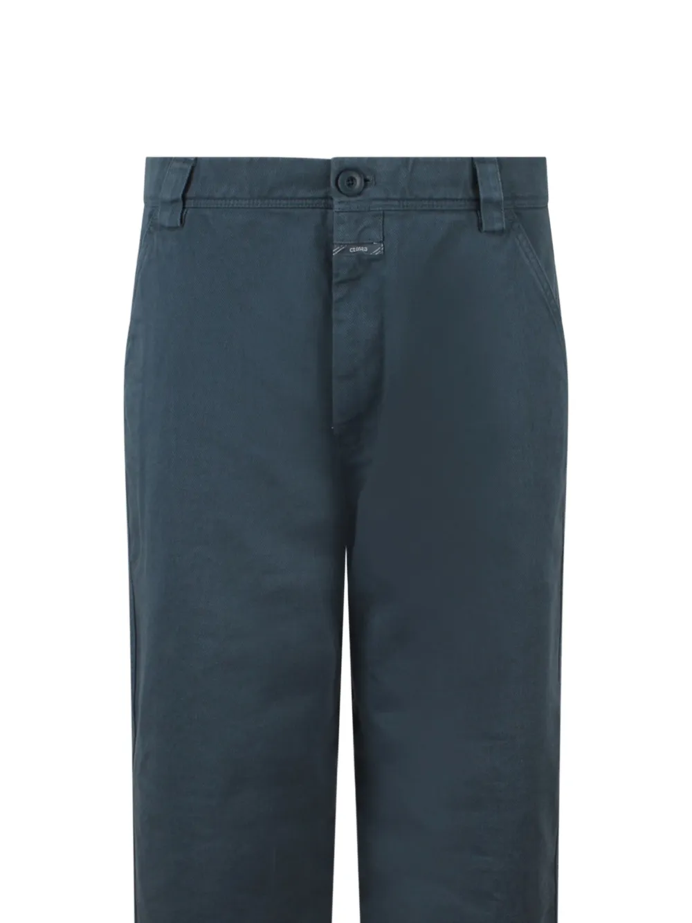 Closed button-fly cotton pants | Regular-Fit & Straight Leg Pants | Image 2