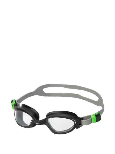 AQUARAPID logo-print swimming goggles