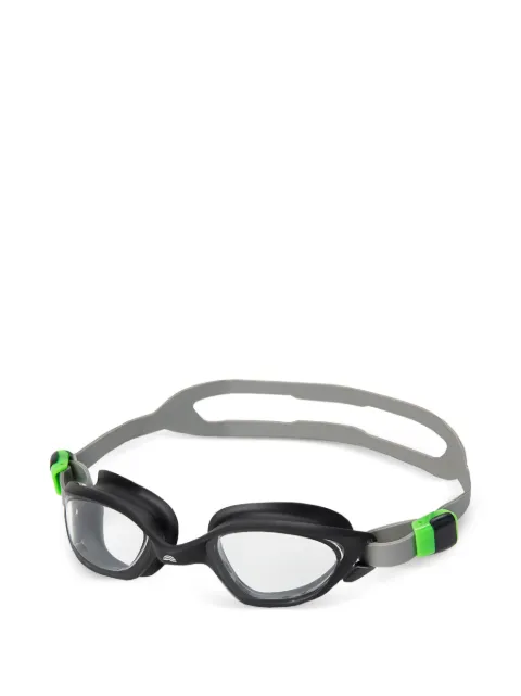 AQUARAPID logo-print swimming goggles