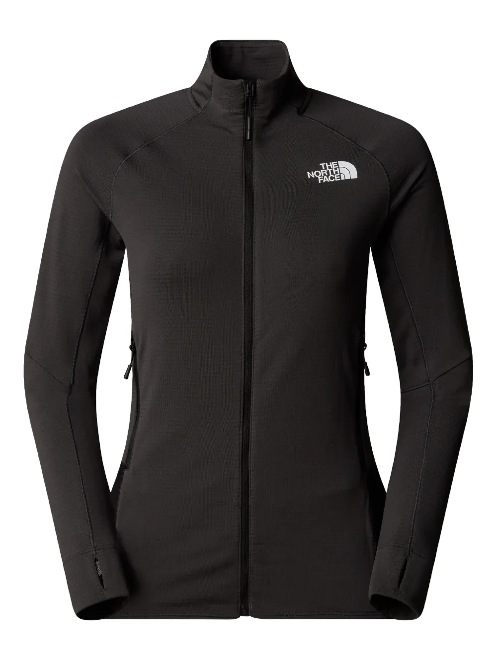 THE NORTH FACE ZIP-UP LONG-SLEEVE TOP