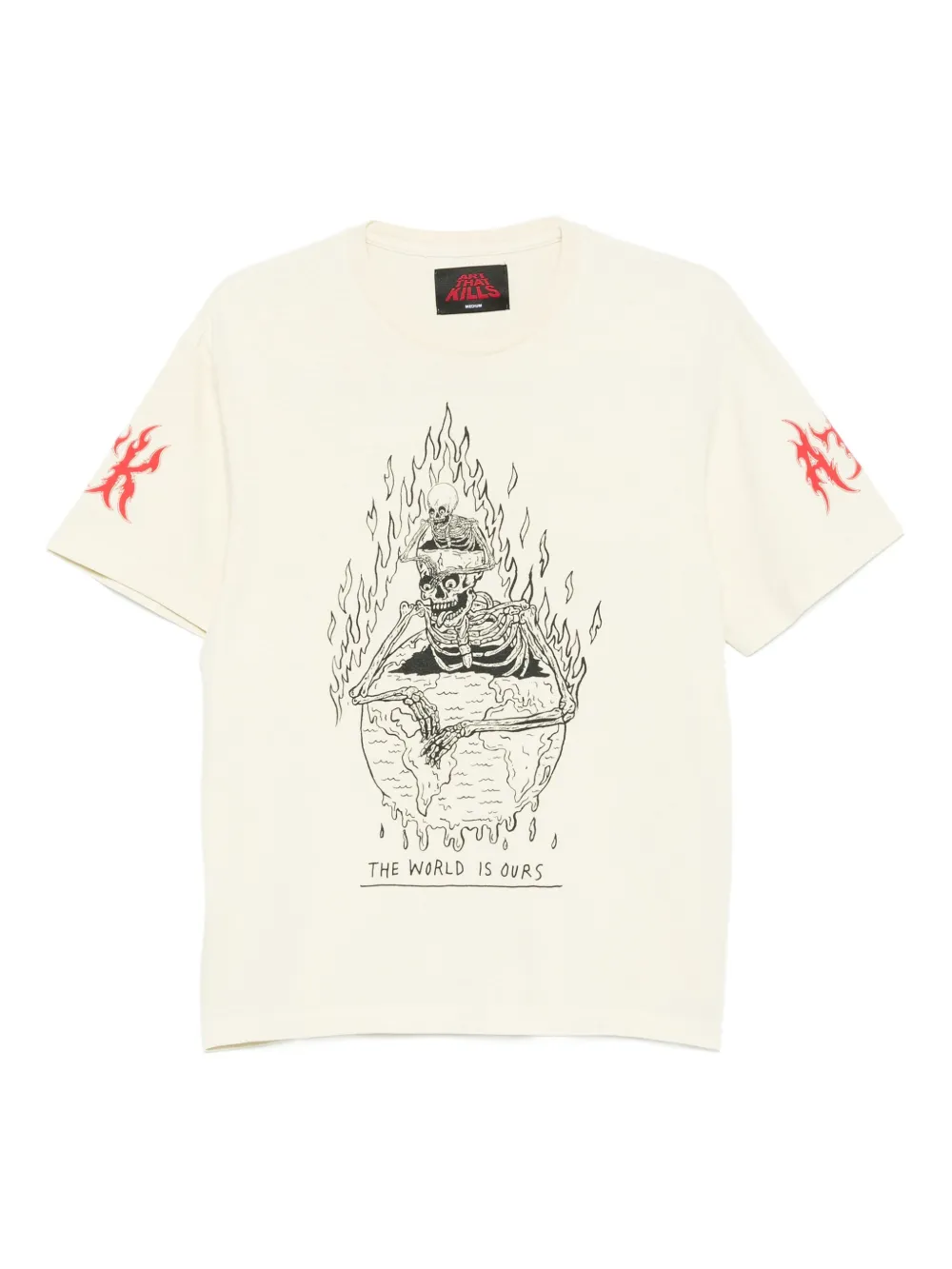 GALLERY DEPT. The World Is Ours Tシャツ - ニュートラル GALLERY DEPT. The World Is Ours Tシャツ - ニュートラル