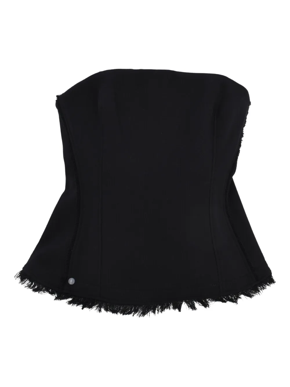 Simkhai Theodora fringed top | Black | Image 1