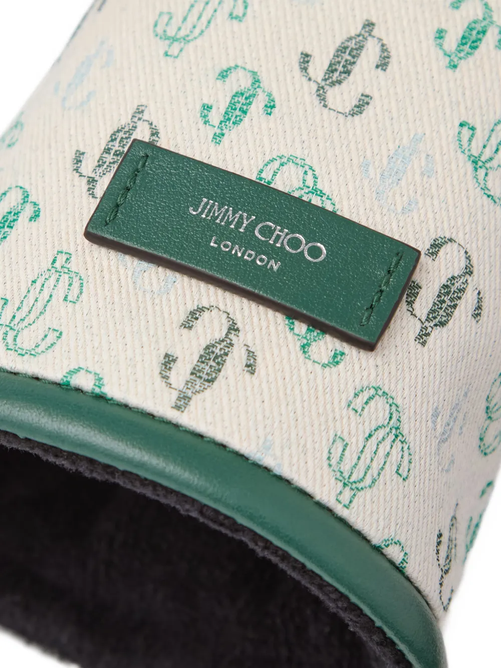 Jimmy Choo x Malbon goldhoes met cactuspatroon Beige